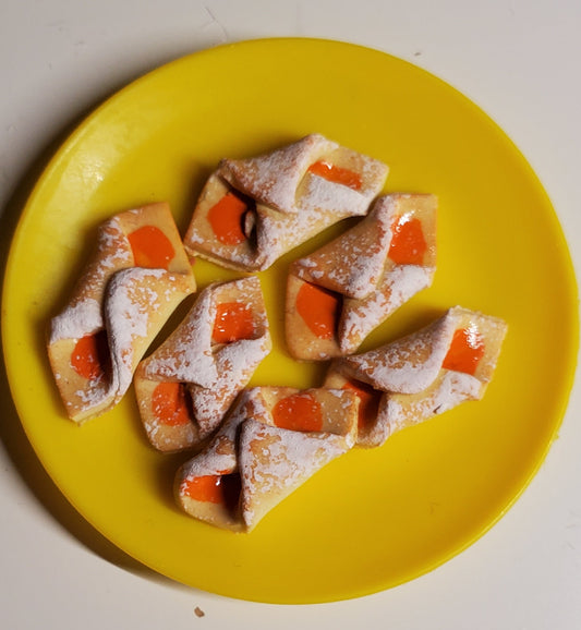 Koloche Plate for 1:6 scale Dolls Mini Food