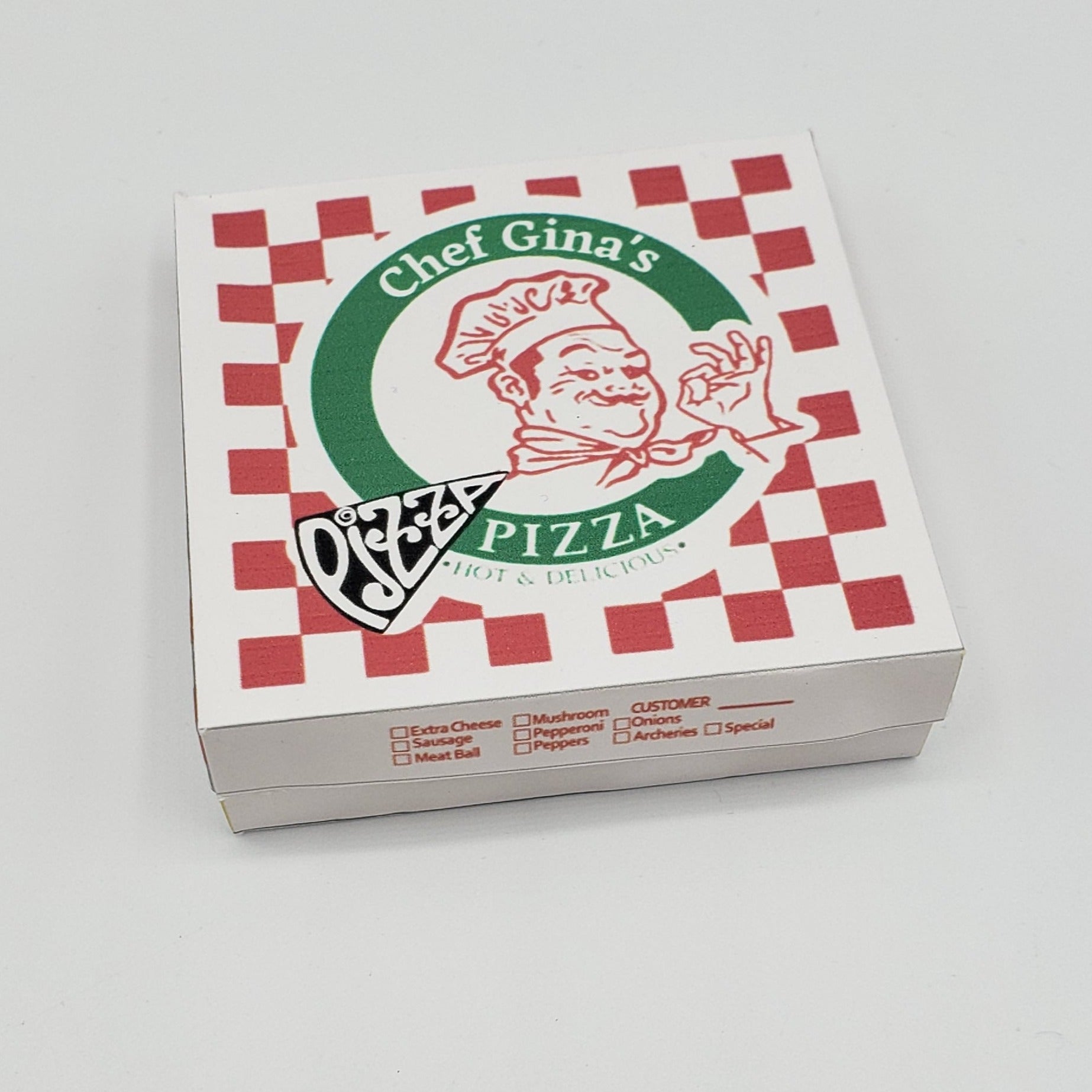 Pepperoni Pizza in 3 1/2 inch Box – Chef Gina's® Mini Food