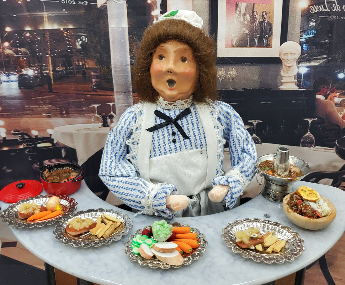 byers choice doll mini food
