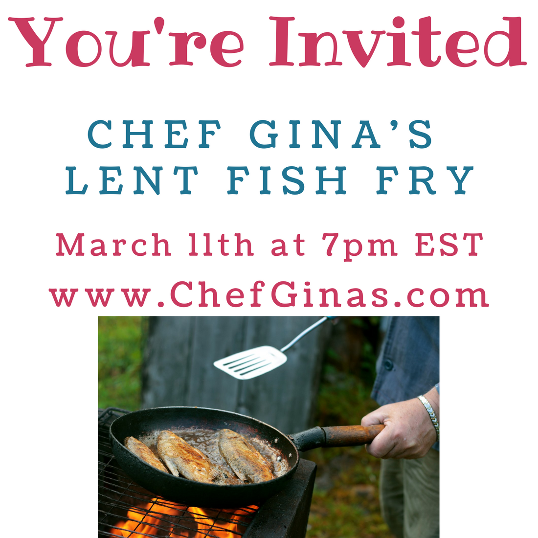 Chef Gina's Lent Fish Fry