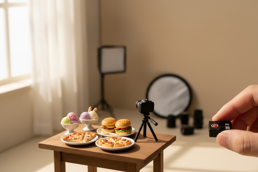 The Art of Miniature Food Photography: Tips for Showcasing Your Collection