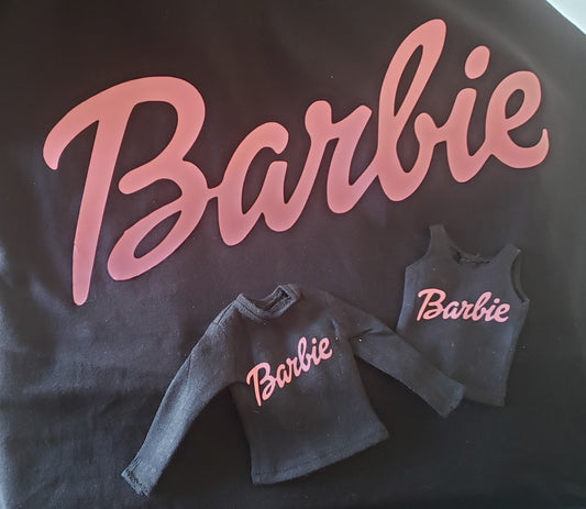 Barbie Adult with and Doll Shirt