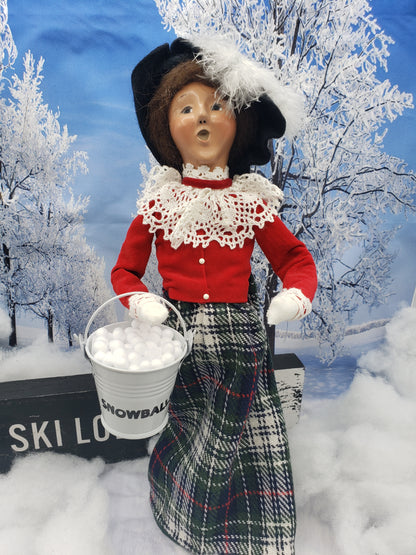 Byets choice doll with snowballs