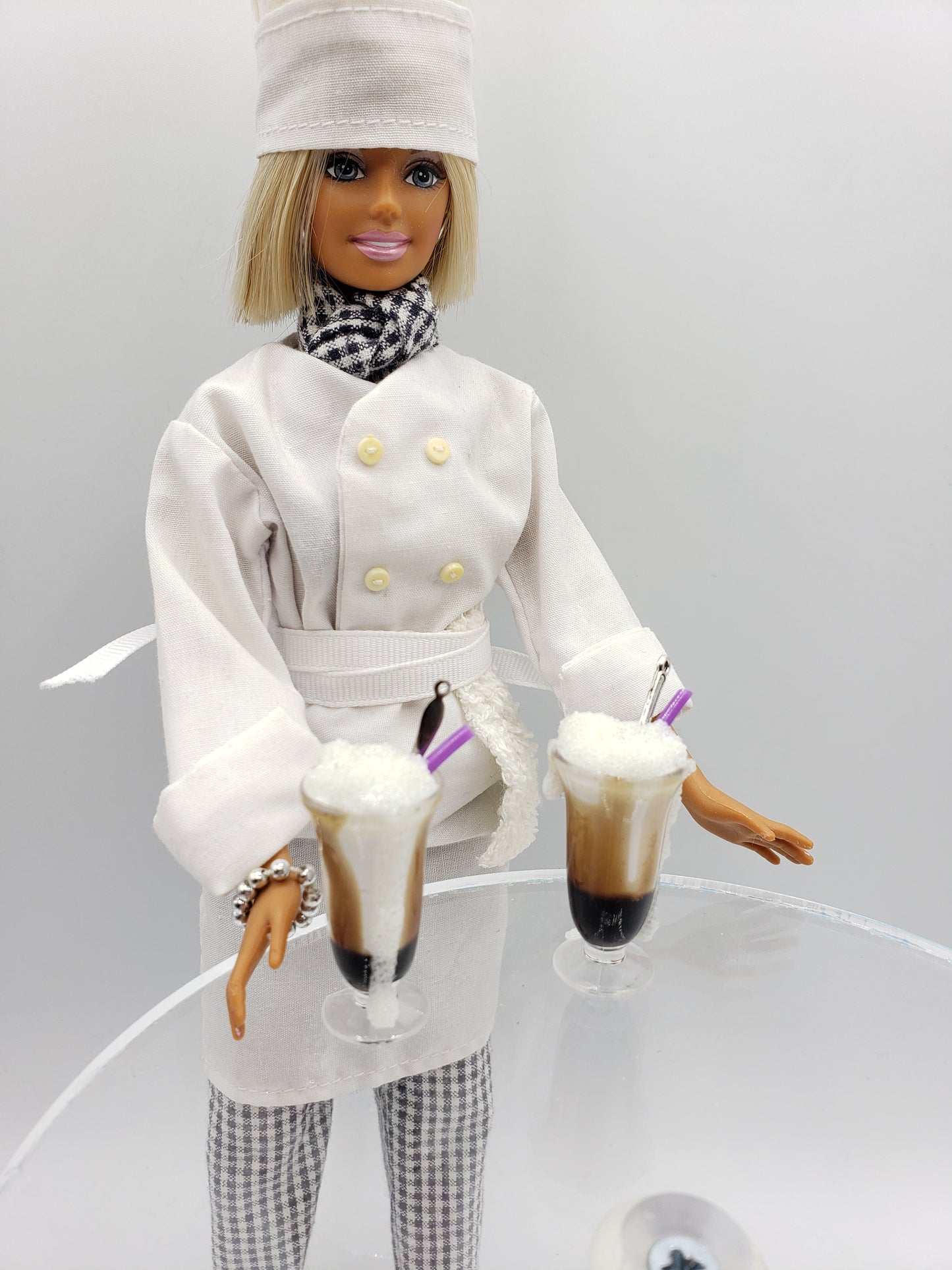 Barbie with root beers