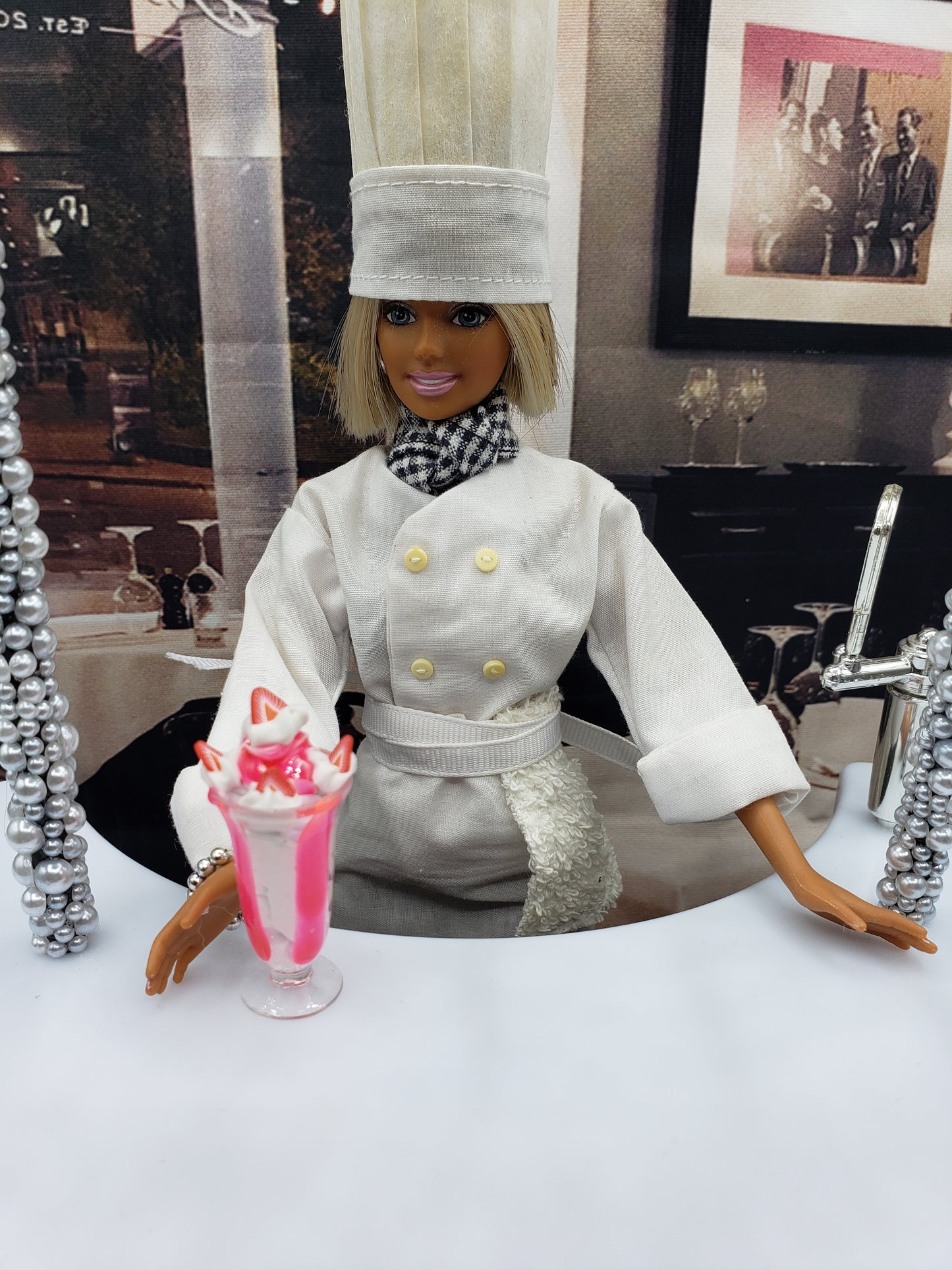 Barbie with sundae