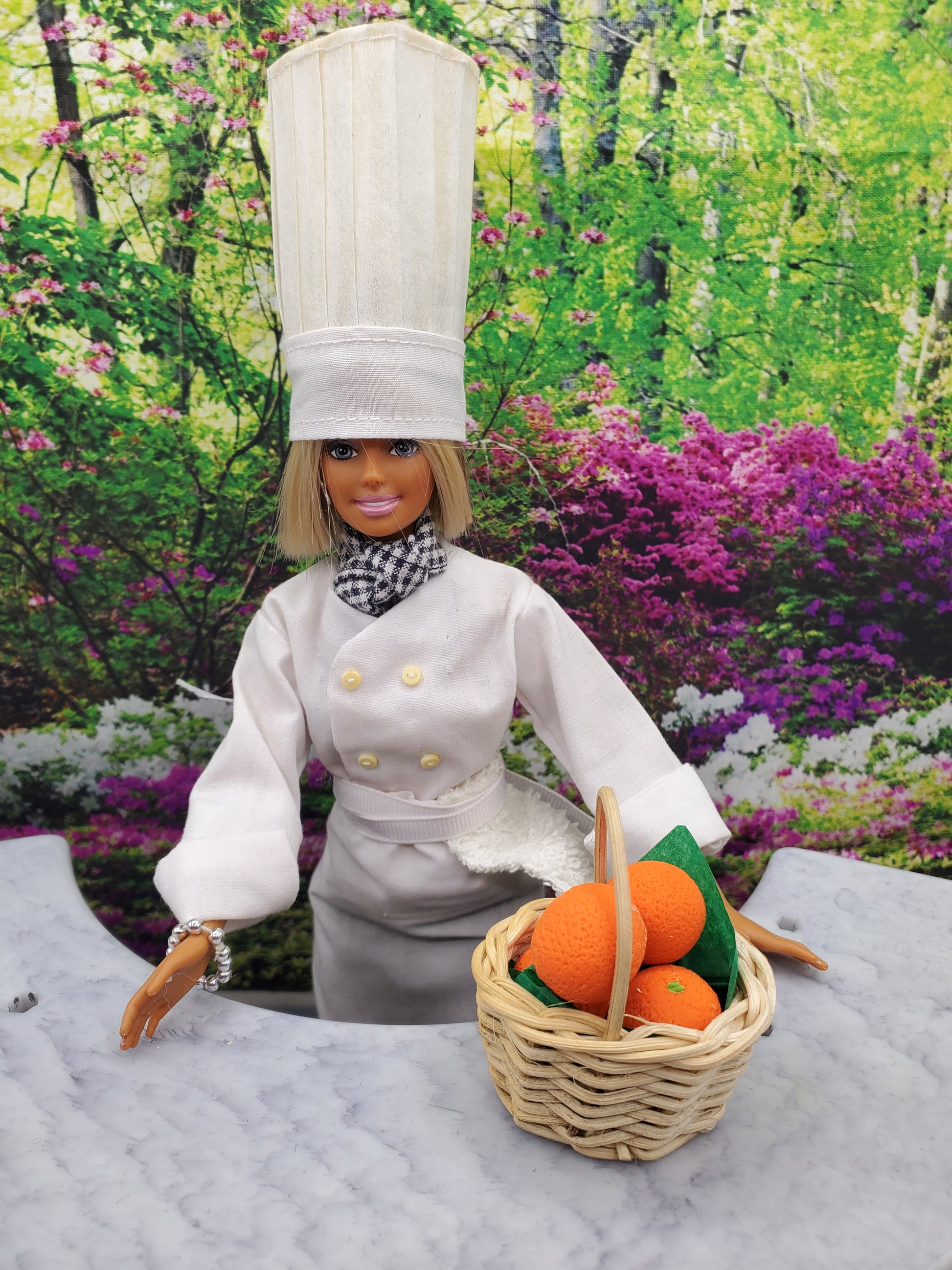 Barbie with Larger Oranges
