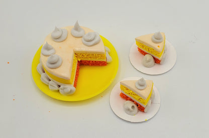 Candy Corn Fall Cakes For Dolls