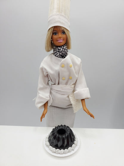 Black Jello Mold for Dolls