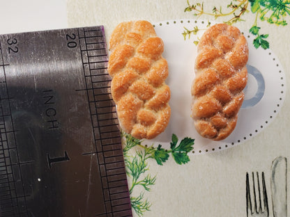Braided Bread - Challah Earrings