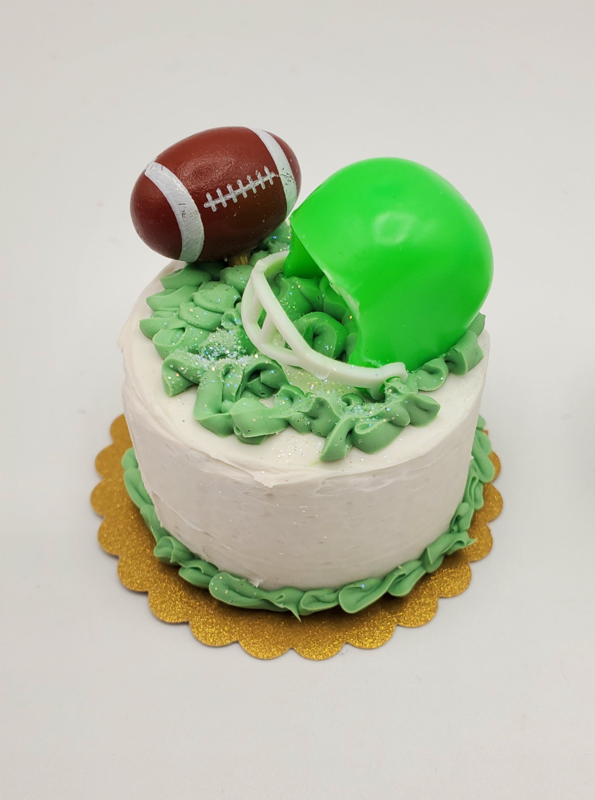 Miniature Football Cake for 1:6th Scale Dolls| Chef Gina's® Mini Food – Chef Gina's® Mini Food