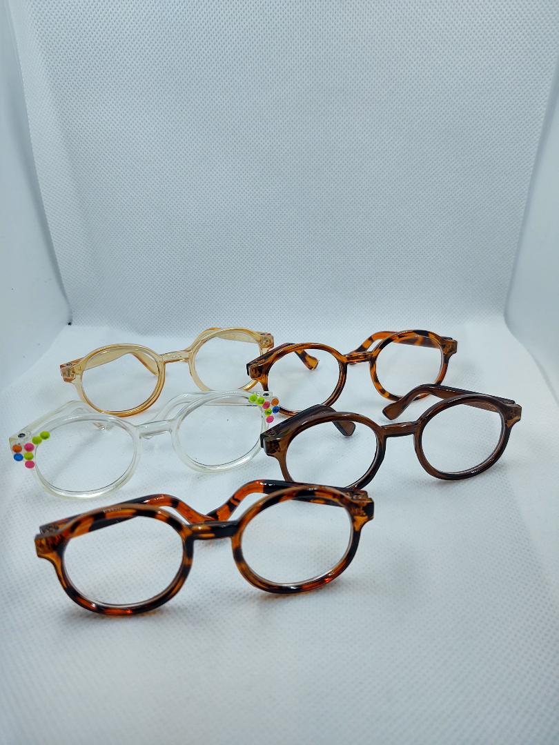 Set 3 Blythe Doll Eyeglasses Lot of five