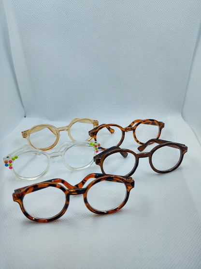 Set 3 Blythe Doll Eyeglasses Lot of five