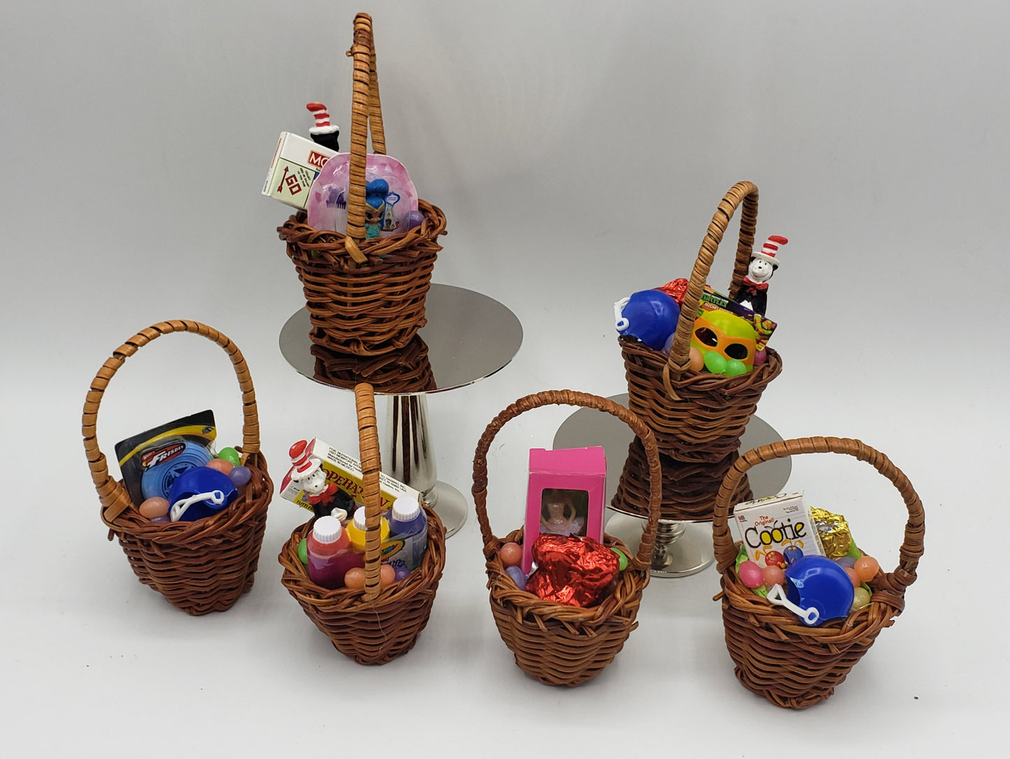 Miniature easter baskets