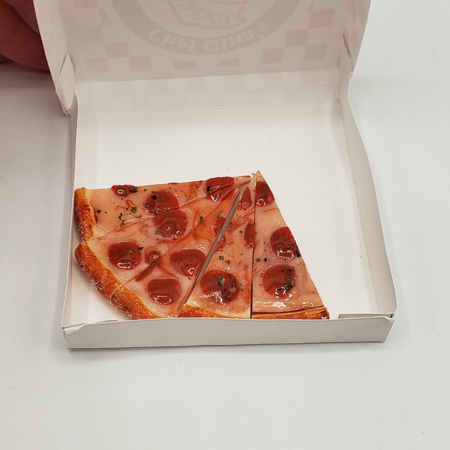 5 slice pepperoni pizza