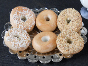 Bagels on a Plate
