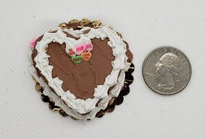 Pastel De Corazón De Chocolate