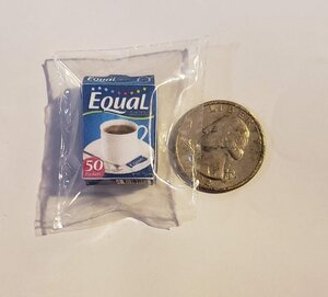 Empty box of Equal Sugar