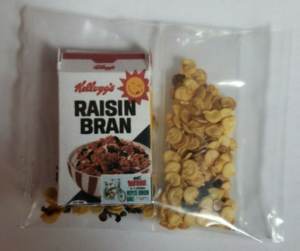 Raisin Bran Cereal Box