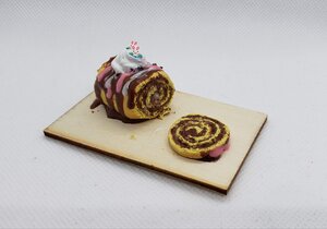 Easter Swiss Roll Cake